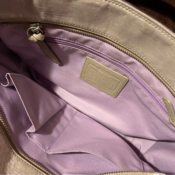 Coach silver bag - Picture 5 of 6